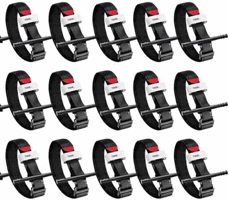 15 Stück Tourniquets Outdoor Notfall Taktische Blutungskontrolle Erste Hilfe Rettung Einhandbedienung Hämostatische Band...