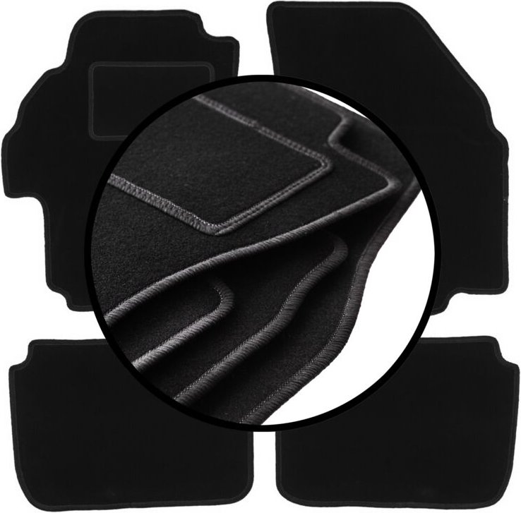 Veloursmatten-Satz für: Suzuki Liana Fließheck, Limousine, Kombi (2001-2004)