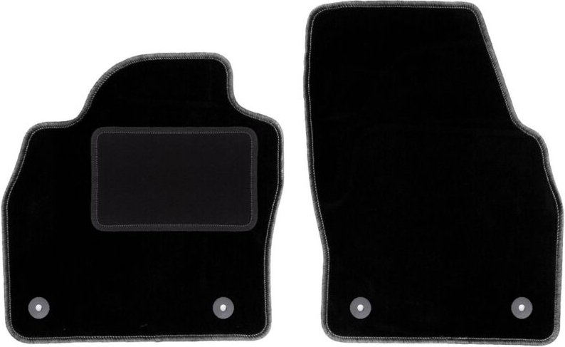 Vordere Matten schwarz für: Audi A1 II (GB) Fließheck (2018-)