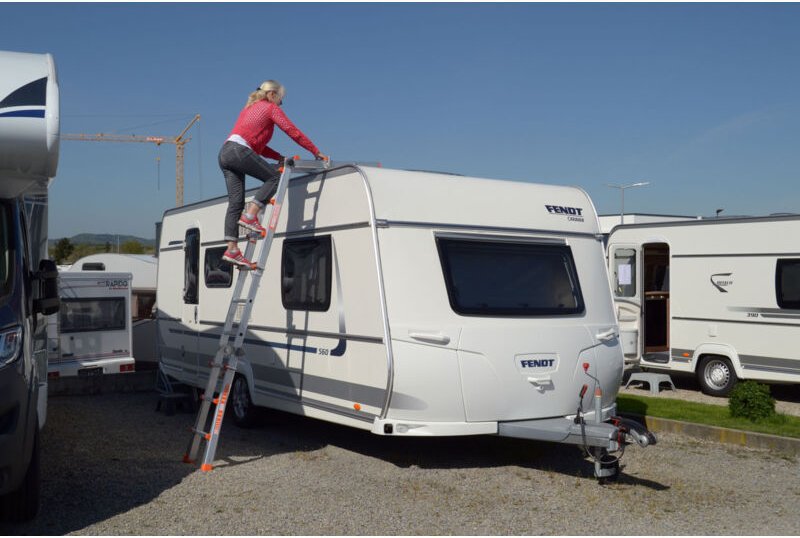 Siedra Caravanleiter Sicherheitsleiter 977 4x4 Sprossen
