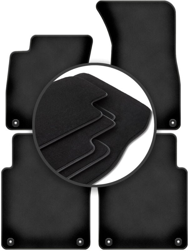 Premium-Fußmatten für: Audi A8 D3 Lang (2002-2009)