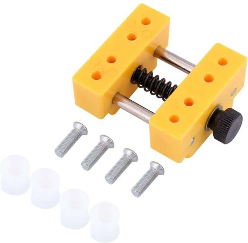 Thumbnail - Ulisem - 10,0 × 9,0 × 4,0 Tragbares Handwerksreparaturwerkzeug Hobby-Schraubstock für Bohrmaschine Handwerk Uhr Schmuck ...