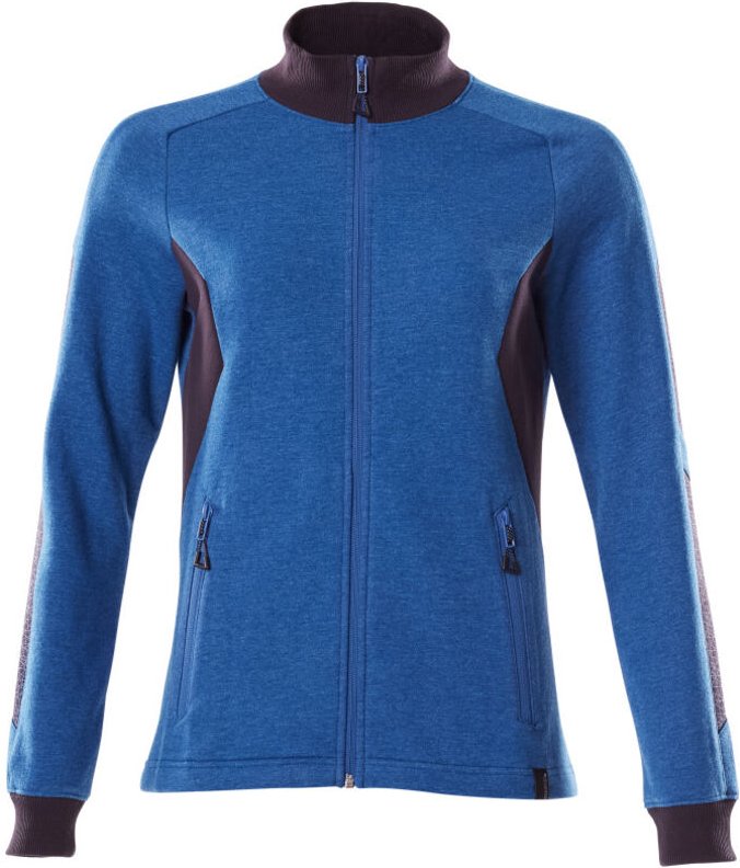 Mascot - Accel. Sweat-Shirt Damen mit rv Gr. xs azurblau/schwarzblau 18494-962