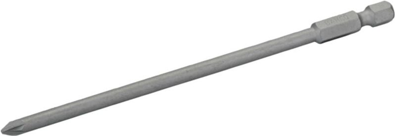 Bahco 1/4 Standard Schraubendreher Bits für PZ1-Pozidriv-Schrauben 125 mm - 2 Stk. pro Blisterpackung