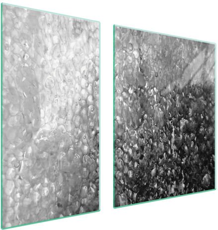 GLASSCHUTZPLATTE FÜR HERD 90x52 DROPS