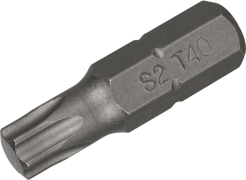 TBO/8-T40 T-Pofil-Bit-T40 ohne Bohrung 8 x 30 mm - Sw-stahl