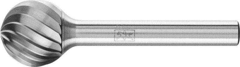 Thumbnail - PFERD TOOLS Hartmetall Frässtift Kugel KUD Ø 16x14 mm Schaft-Ø 6 mm Z1 universal grob