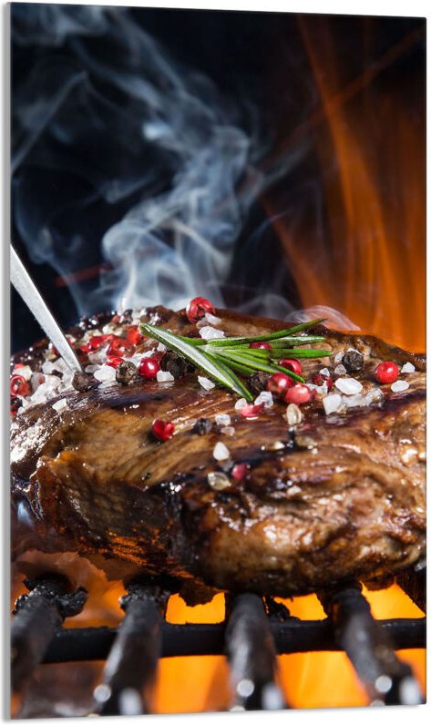 GLASSCHNEIDEBRETT 30x52 Grill