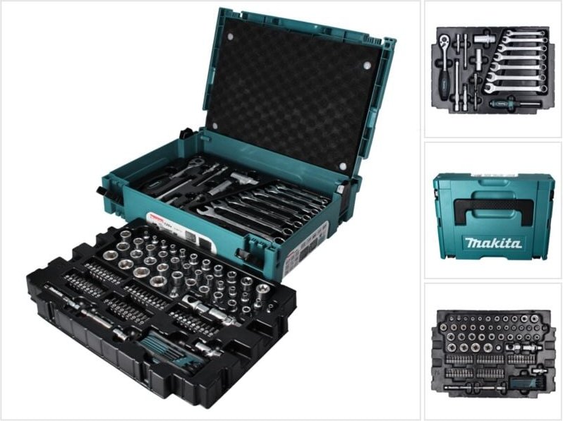 Makita Werkzeug-Set 120 tlg. im MAKPAC, E-08713