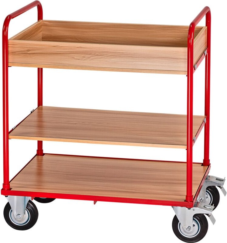 Dema - Transportwagen Etagenwagen mit 3 Etagen Plattformwagen bis 250 kg zerlegbar