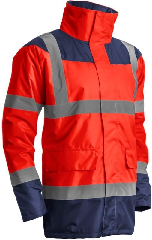 Arbeitsparka Winter Hochsichtbarkeit KETA – Neonrot XL – 52/54
