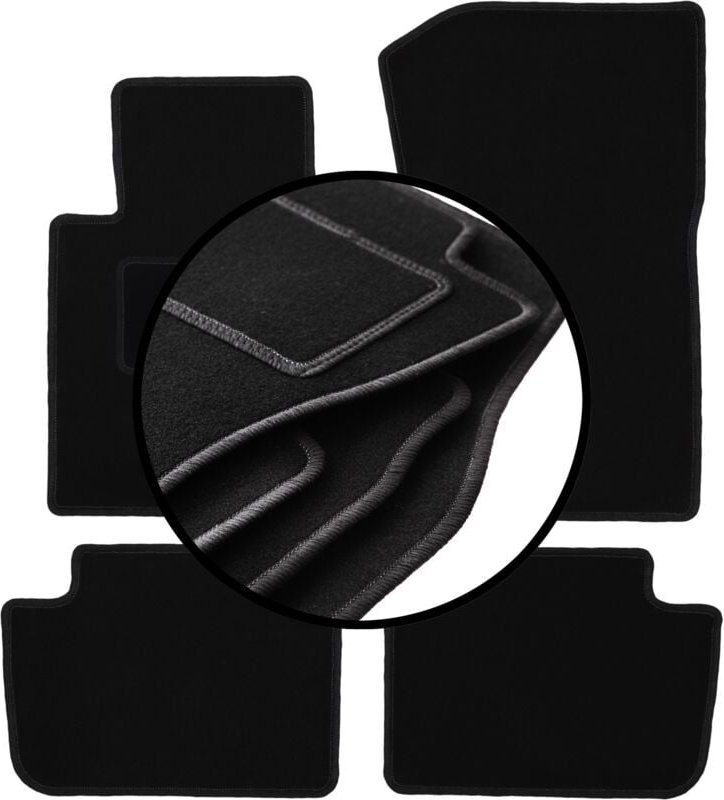 Komplettset Veloursmatten für: BMW X3 E83 SUV (2003-2010)