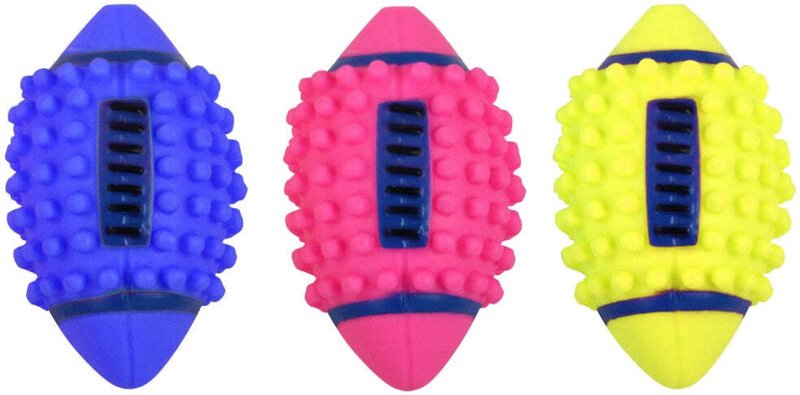 Pawise vinyl fuball mit stacheln