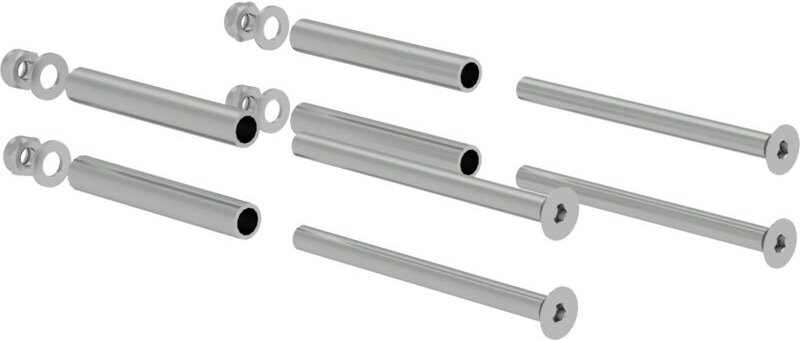 Munk - Günzburger Steigtechnik Montagesatz Hakenbefestigung für Holmhöhe 85 mm - 019322