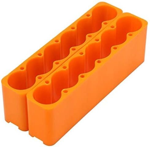 Zoternen - 2PCS 18650 Batterieklemme Einstellbarer Kunststoffbefestigungshalter für das Punktschweißen von Industriepake...