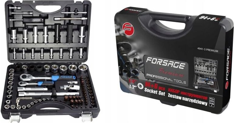 Werkzeugsatz 94-Teilig + 6 1/2""1/4 Premium