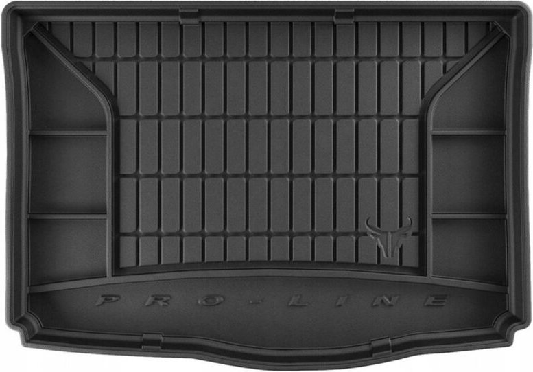 Gummi-Kofferraummatten-Einsatzteppich FIAT Punto Schrägheck 2012-2014 TM