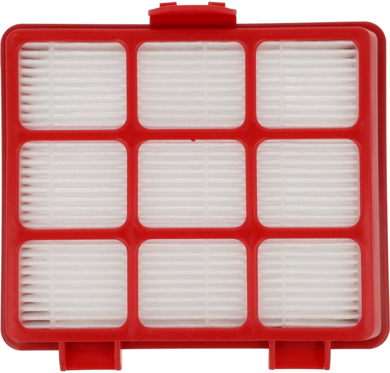 Staubsaugerfilter kompatibel mit Beko vco 32803 af, vco 32802 ad Staubsauger - Abluftfilter Rot Schwarz Weiß - Vhbw