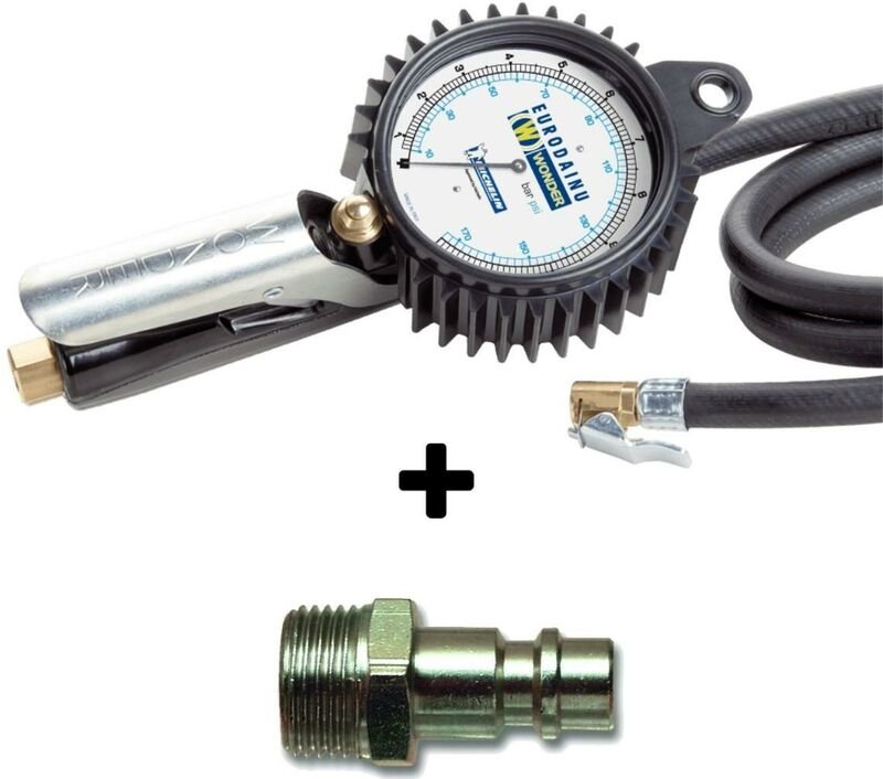 Wonder - reifendruckpistole mit manometer druckluftpistole eurodainu 1991 bar psi
