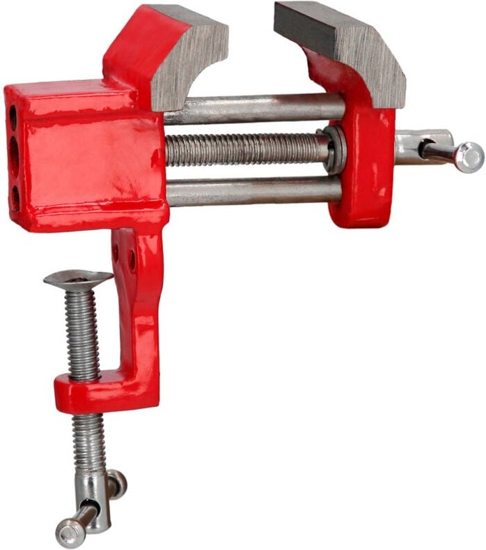 DIY-Schraubstock für den Tisch 50 mm.