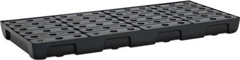 Cemo - Regalwanne 44l L1295xB595xH95mm pe m.PE-Rost u.Leckanzeiger