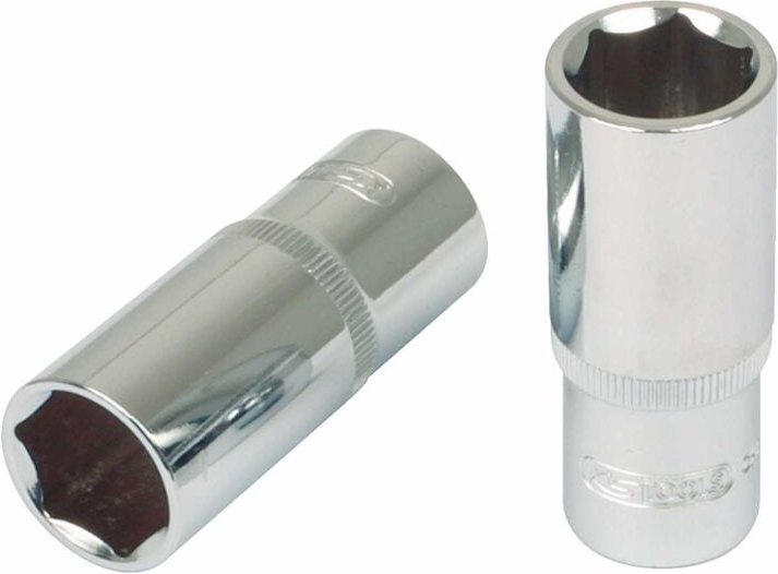 Thumbnail - 1/4' CHROMEplus Sechskant-Stecknuss, lang, 8mm