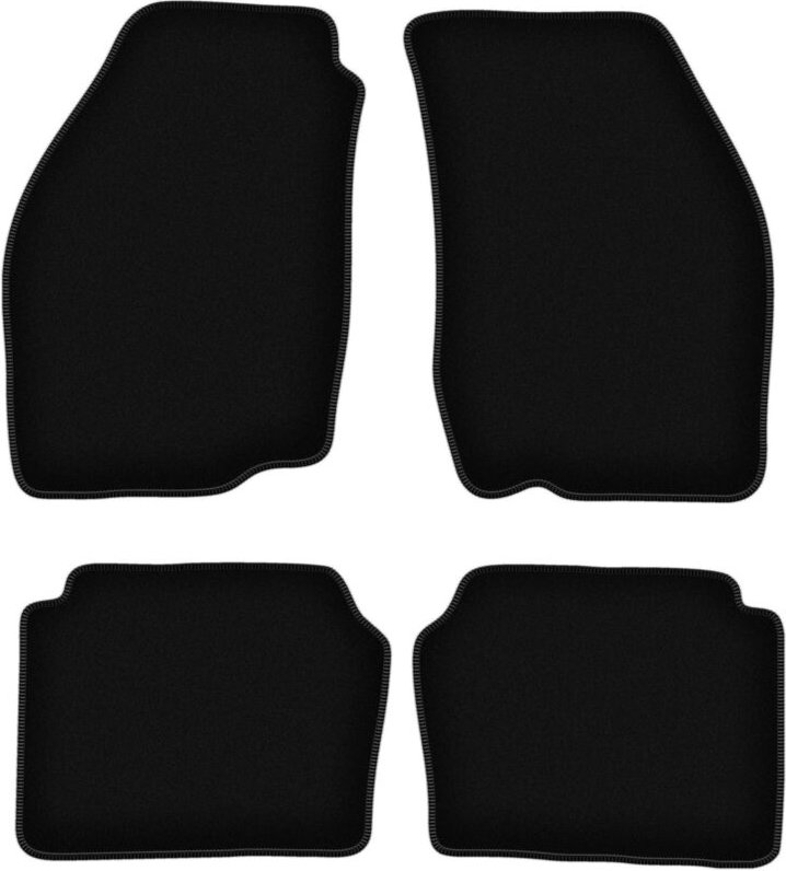 BASIC schwarze Veloursmatten für: Suzuki Baleno I Fließheck, Limousine, Kombi (1995-2007)