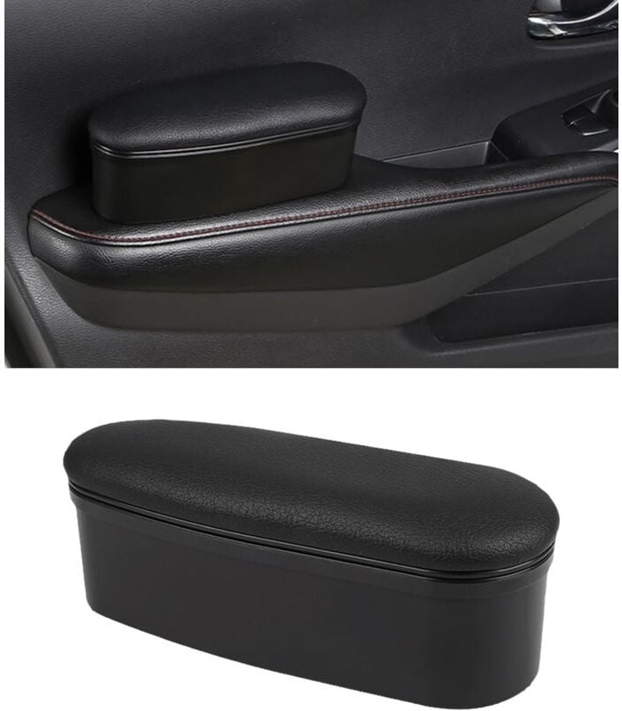 Thumbnail - Accoudoir Voiture,Accoudoir Voiture Universel,Coussin pour accoudoir de portière de Voiture,Support Universel D'accoudoi...