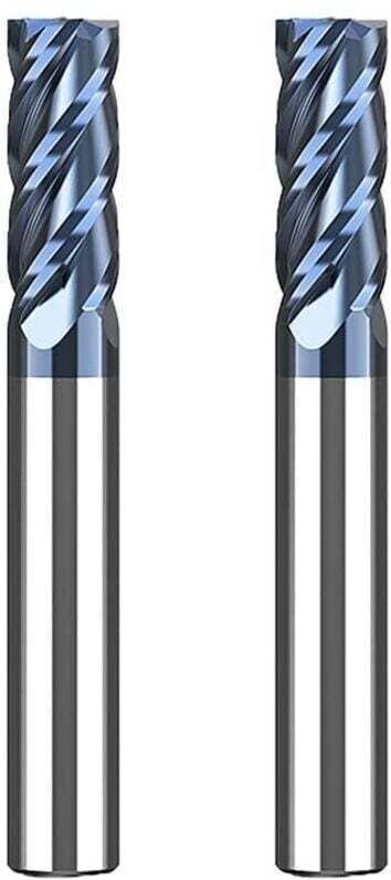 Stück Hartmetall Schaftfräser 8mm, 4 Zähne - XVX