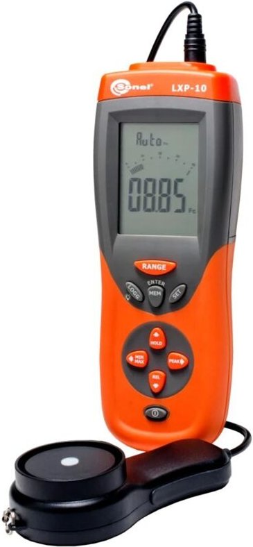 Luxmeter LXP-10B mit Kalibrierzertifikat
