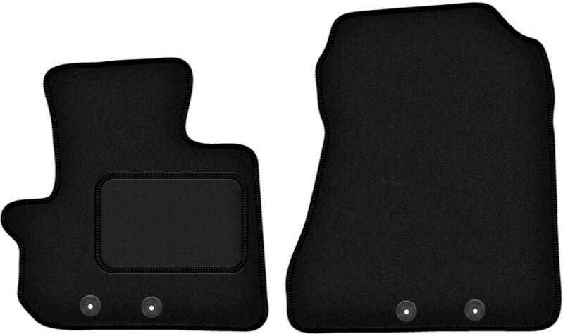 Vordere Matten schwarz für: Toyota IQ Fließheck (2009-)