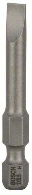3x Schrauberbit Extra-Hart, s 1,0 x 5,5, 49 mm - 2607001481 - Bosch