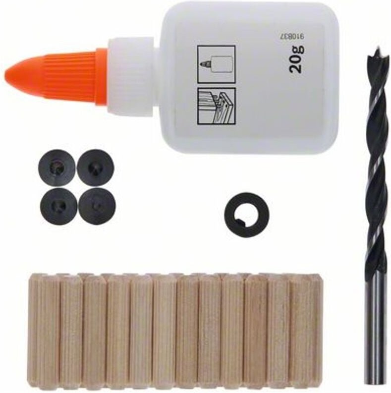 32-tlg. Holzdübel-Set, 6 mm - Bosch