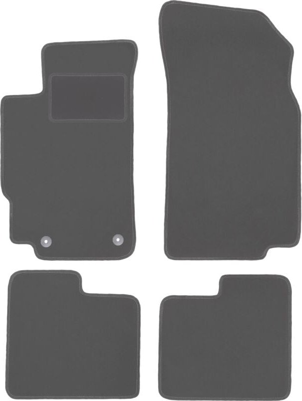 Graphit-Fußmatten für: Peugeot 406 Limousine, Kombi, Break (1995-2004)
