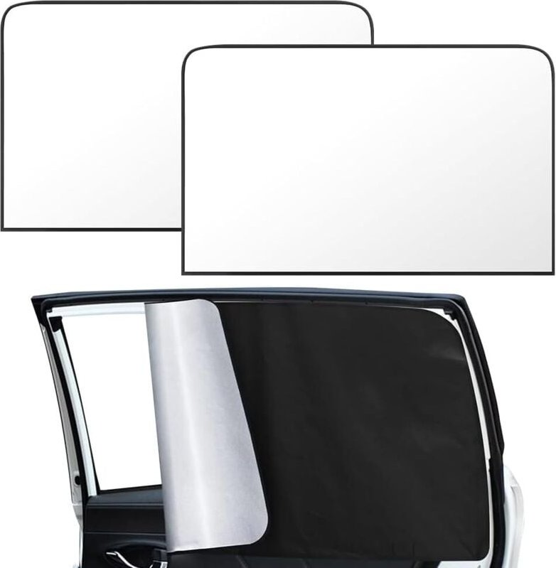 Sonnenschutz fürs Babyauto, Auto-Sonnensocke, Sonnenschutzsocke für Seitenfenster blockiert UV-Strahlen und Sonnenwärme,...