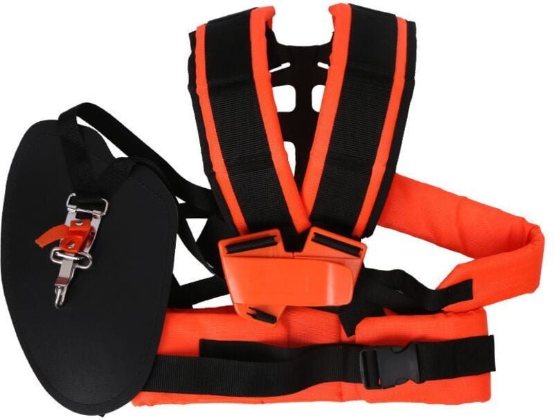 SHINING HOUSE Schulterwinkel, universell, verstellbar, gepolstert, bequem, doppelter Nylon-Schultergurt für Rasenmäher