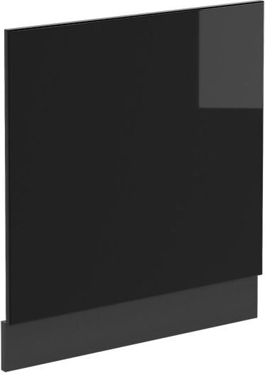 Küchenmöbel R-Line, Schwarz Hochglanz, 60 cm ohne Arbeitsplatte Vicco