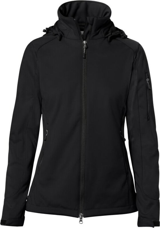 Softshelljacke Alberta Damen 248 Gr. m schwarz - Hakro