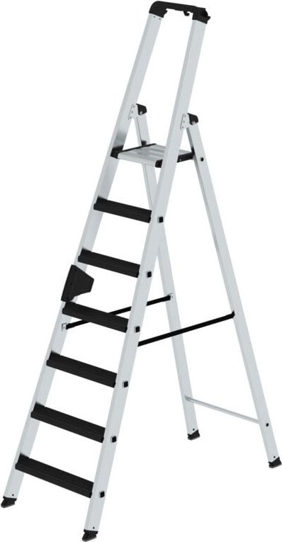 MUNK Stehleiter mit relax-step 7 Stufen