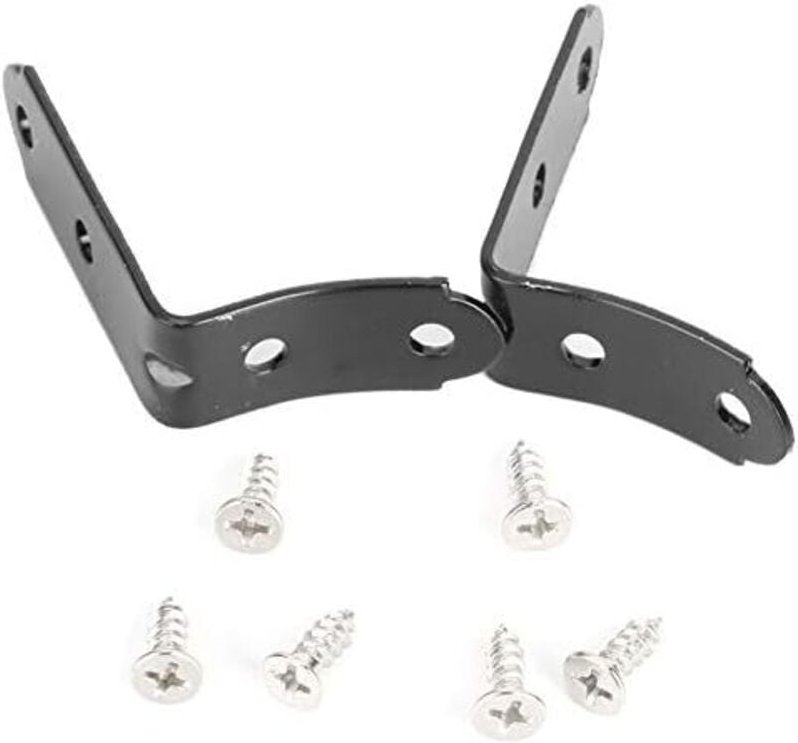 Scharnierreparatur, Reparatursatz für Scharnierhalterung aus Eisen für Handschuhfachdeckel für A3 A4 S4 B6 B7, Schwarz