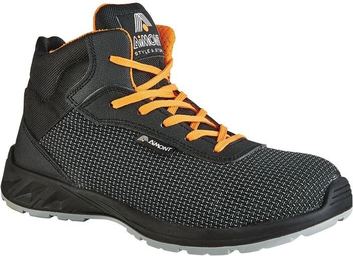 Aimont - Sicherheitsstiefel Diamont avanger Größe 43 schwarz/orange ( 8000477689 )