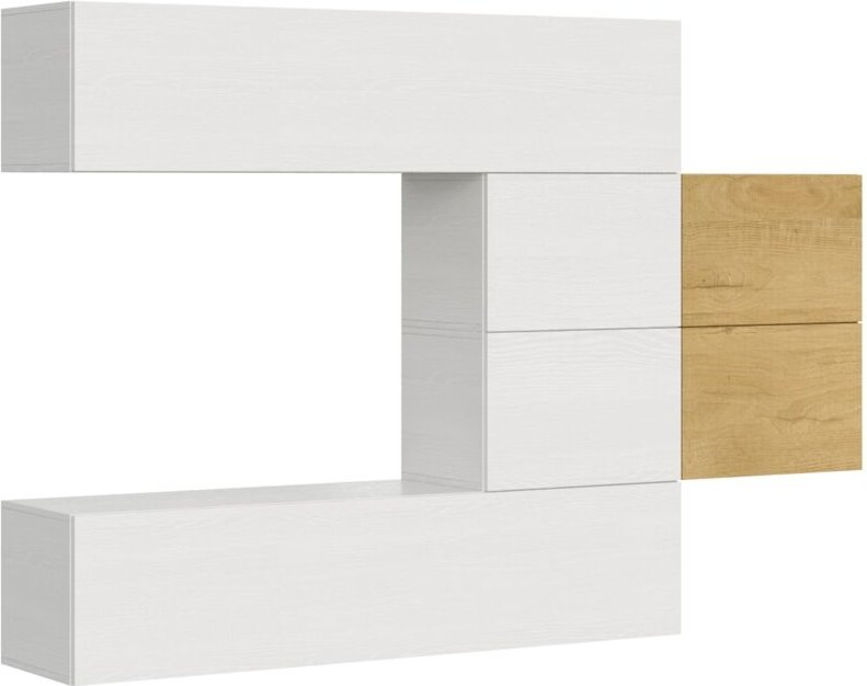 Wohnzimmerwandkomposition A24 L.234 H.160 P.39,2