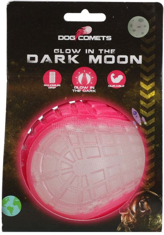 Hundekometen leuchten im dunkeln mond rosa l