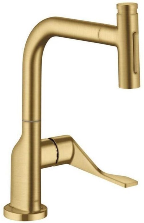 Axor Citterio Küchenmischer, Ausziehbrause bis 50cm, - Hansgrohe