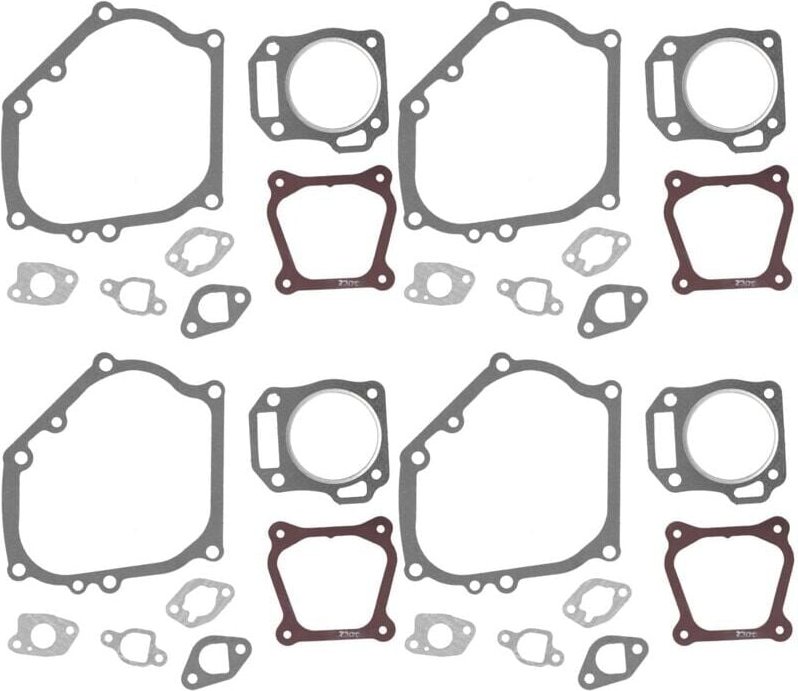 Motordichtung, 4-teiliger Motordichtungssatz, Zubehörteile für Benzingeneratoren, passend für 168F/GX160 2KW 3KW