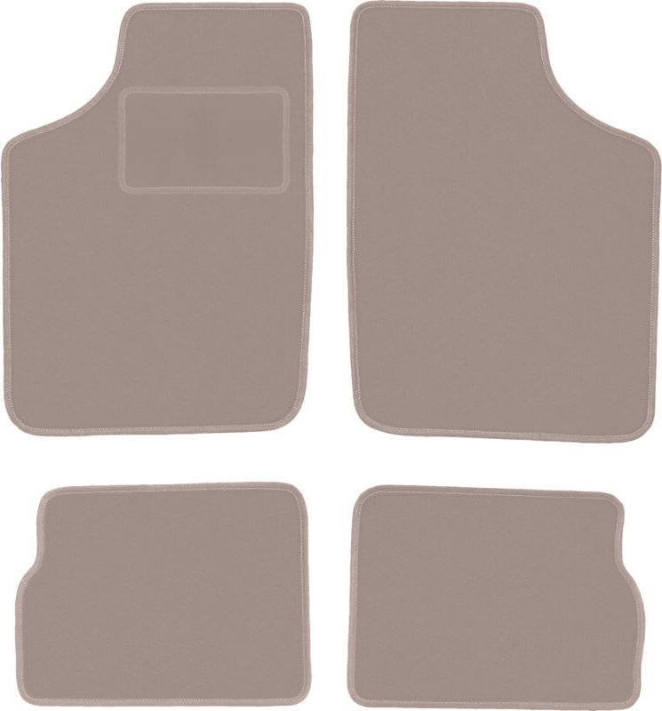Beige Veloursmatten für: Opel Corsa A Fließheck (1982-1993)