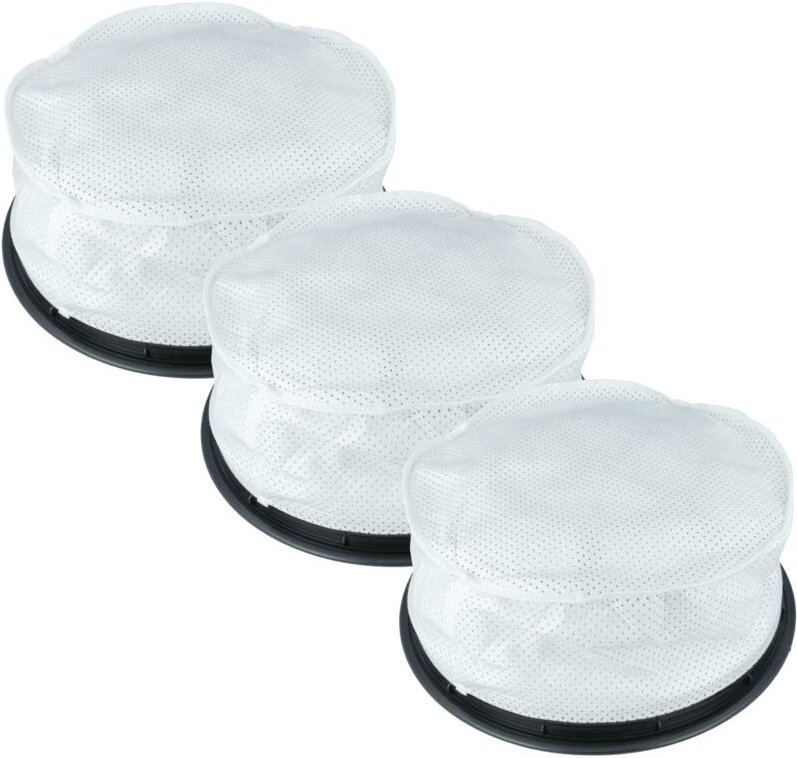 3x Rundfilter kompatibel mit Numatic WV380, VNP-180, WV380-2, WV470, SSV250-22, wvt 370, VNR-200, WV470-2 - Vhbw