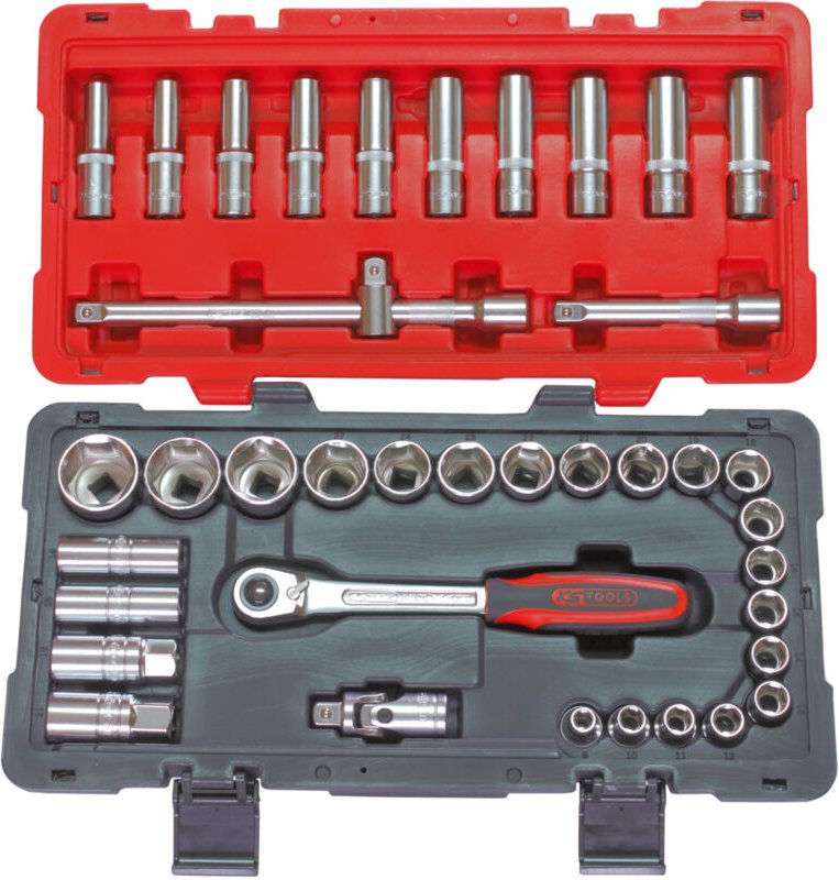 Steckschlüssel-Set und Zubehör ks tools Ultimate - 39-teilig - 922.0639