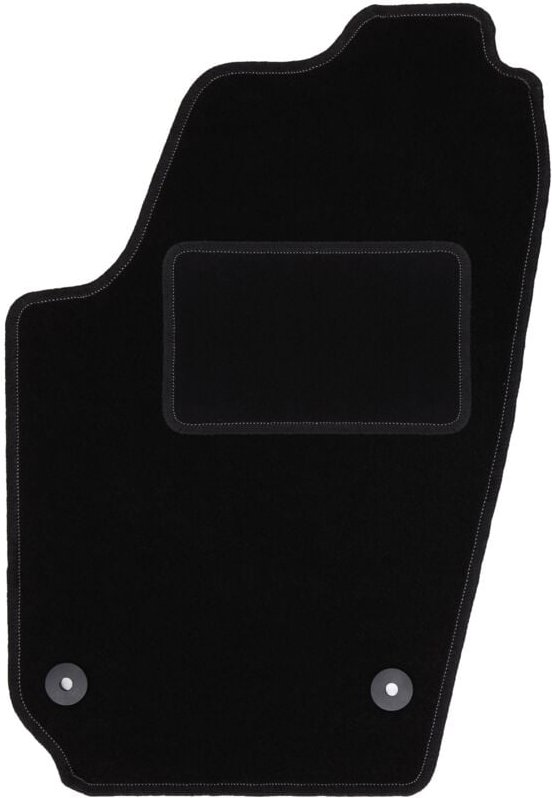 Fahrermatte schwarz für: Volkswagen Polo IV 9N Fließheck (2001-2009)