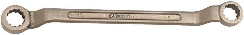 Thumbnail - BRONZEplus Doppel-Ringschlüssel gekröpft 17x22 mm